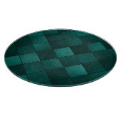 Emerald Tile Pattern – Modern Luxury カッティングボード (角)