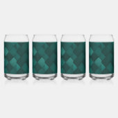 Emerald Tile Pattern – Modern Luxury ガラス缶 (右)