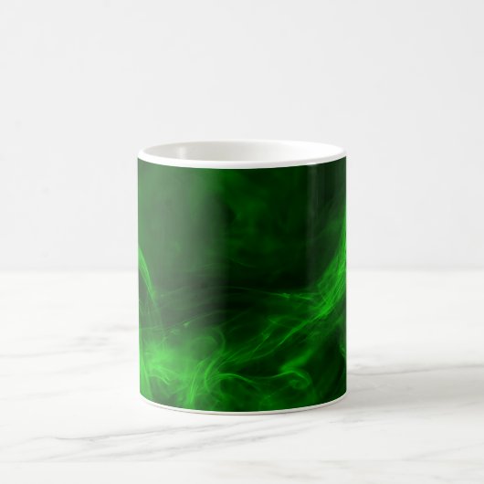 Emerald Vapor Glow コーヒーマグカップ (中央)