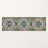 Emerald Vintage Rug Print ヨガマット (正面(横))