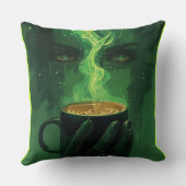 Emerald Whispers – The Spirit in the Cup クッション (裏面)