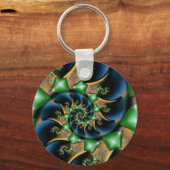 emeralds_on_satin キーホルダー (正面)