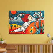 Emergence of Humans キャンバスプリント (インサイチュ (リビング))