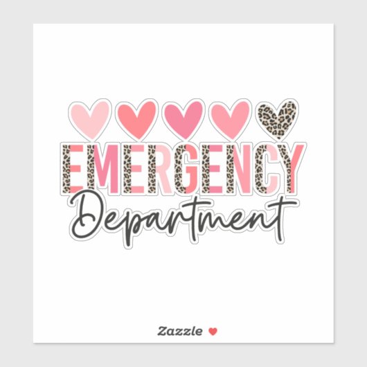 Emergency Department シール (シート)