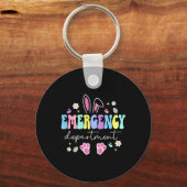 Emergency Department Easter Er Nurse Emergency Roo キーホルダー (正面)