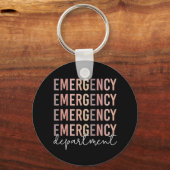 Emergency Department ER Staff | ER Nurse | ER Tech キーホルダー (正面)