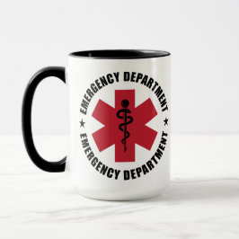 Emergency Department Star of Life Medical Emblem マグカップ