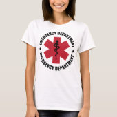 Emergency Department Star of Life Medical Emblem Tシャツ (正面)