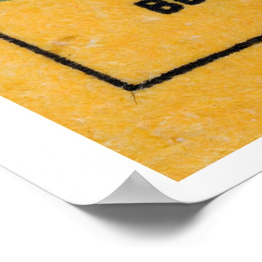 Emergency Exit Sign Matchbox Art Print, Russian ポスター (角)