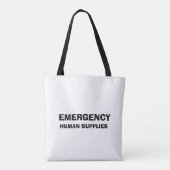 Emergency Human Supplies トートバッグ (裏面)