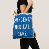 Emergency Medical Care Road Sign トートバッグ (クローズアップ)