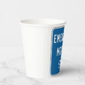 Emergency Medical Care Road Sign 紙コップ (右)
