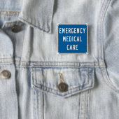 Emergency Medical Care Road Sign 缶バッジ (インサイチュ)