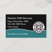 Emergency Medical Services Driver 名刺 (正面)