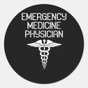 Emergency Medicine Physician ERの博士 ラウンドシール