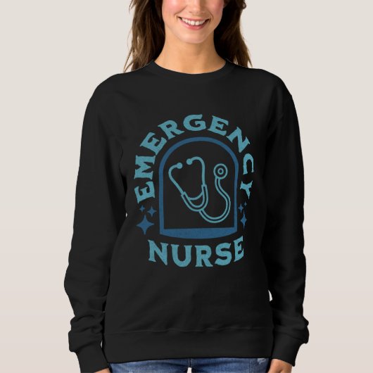 Emergency Nurse and ED Tech Emergency Department スウェットシャツ (正面)