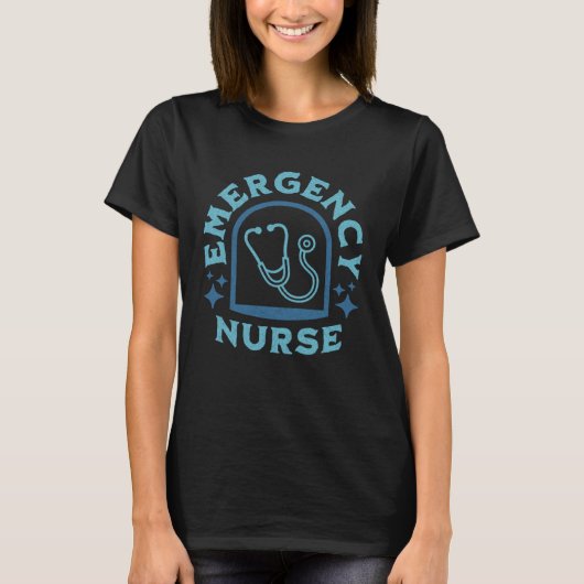 Emergency Nurse and ED Tech Emergency Department Tシャツ (正面)