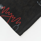 Emergency Nurse Essential Emergency Nursing フリースブランケット (角)