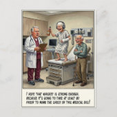 Emergency Room Adventures Cartoon ポストカード (正面)