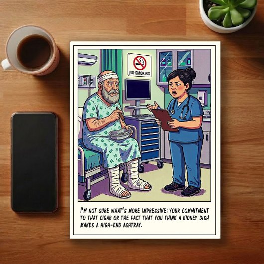 Emergency Room Adventures Cartoon ポストカード