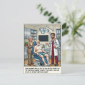 Emergency Room Adventures Cartoon ポストカード (スタンド正面)