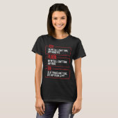 Emergency Room Technician Badge ER Tech Essentials Tシャツ (正面フル)