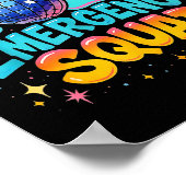 Emergency Squad New Year 2026 Medical Crew Nurse E ポスター (角)