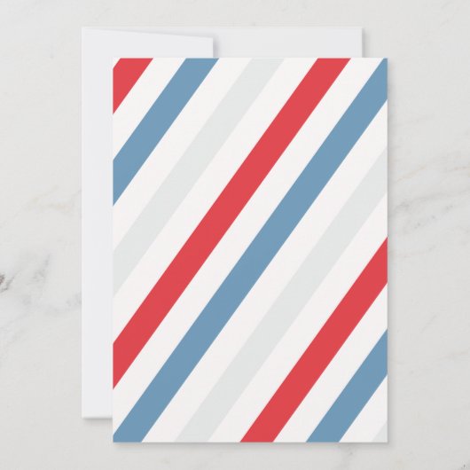 Emergency Vehicles Birthday Invite - Police, Fire 招待状 (裏面)