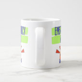 Emergency Vet – Veterinary Emergency Design ジャンボコーヒーマグカップ (裏面)