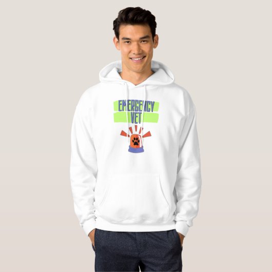 Emergency Vet – Veterinary Emergency Design パーカ (正面フル)