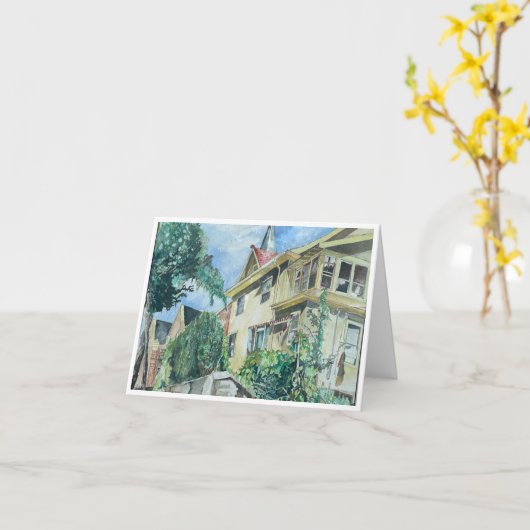 Emersonカード カード (黄色い花)