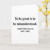 Emerson引用文11a カード (黄色い花)