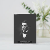 Emerson "理解" 平和 引用 ギフト & カード (スタンド正面)
