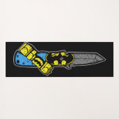 Emerson Knives CQC-7こうもりユーティリティナイフTシャツTru ヨガマット (裏面(横))