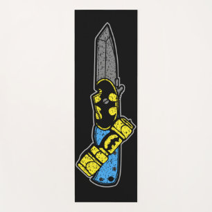 Emerson Knives CQC-7こうもりユーティリティナイフTシャツTru ヨガマット