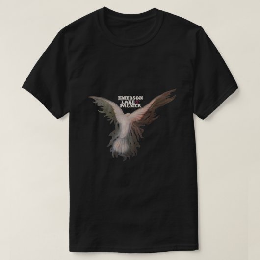 Emerson Lake &amp; Palmer Classic &x27;70s Album L Tシャツ (デザイン正面)