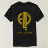 Emerson, Lake & Palmer Solid Gold Logo Classic Tシャツ (デザイン正面)