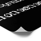 Emerson quote- Finish each day... ポスター (角)