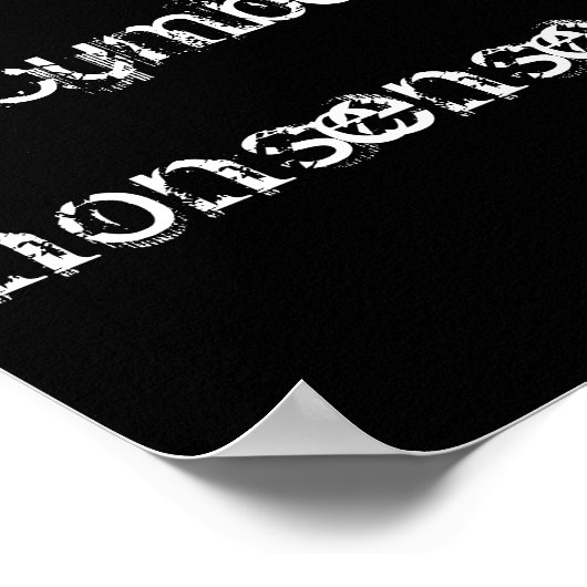 Emerson quote- Finish each day... ポスター (角)