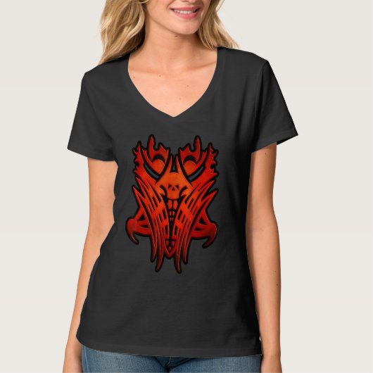 Emet-Selchsグリフマスク – Ff14デザイン Tシャツ (正面)
