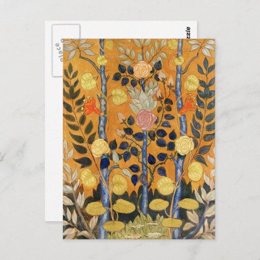 Emile Bernard 絵画's、バラ ポストカード (正面/裏面)