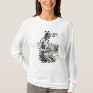 Emile Zola 1889年著ポスター広告「La Terre」 Tシャツ
