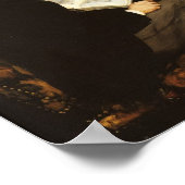 Emile Zola by Manetのポートレート – ポスター (角)