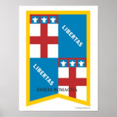 Emilia Romagnaイタリア地域ポスター ポスター (正面)