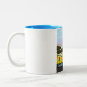 Emilia-Romagnaイタリア旅行ポスター ツートーンマグカップ (左)