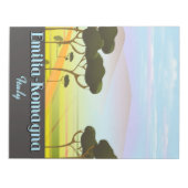 Emilia-Romagnaイタリア旅行ポスター ノートパッド (正面)