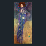 Emilie Floege ポスター<br><div class="desc">Emilie Floege | by Gustav Klimt | Art Location: Wien Museum Karlsplatz,  Vienna,  Austria | Austrian Artist | Image Collection Number: XAM38238</div>