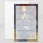 Emilie Floege 1902年 便箋 (正面/裏面)