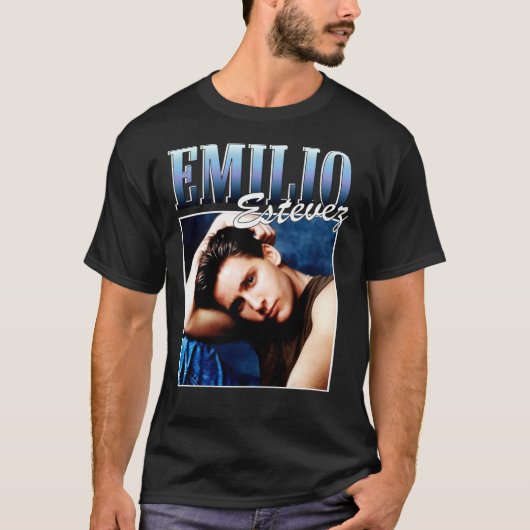 Emilio-Estevez-Brat-Pack Tシャツ (正面)