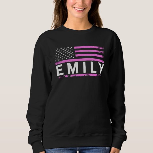 EMILY AMERICAN FLAG FOR EMILY スウェットシャツ (正面)
